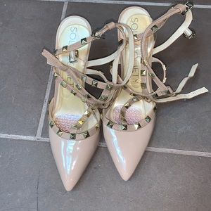 Sole Society Nude Pumps